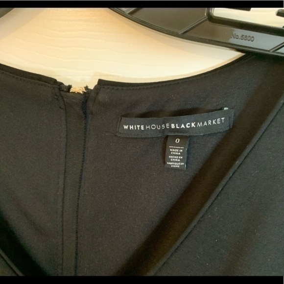 Body Perfecting Black V-Neck Seamed Sheath Dress - Picture 5 of 5